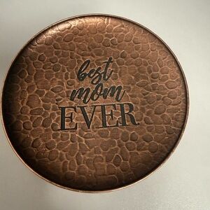 Copper 'Best Mom Ever' Trinket Dish